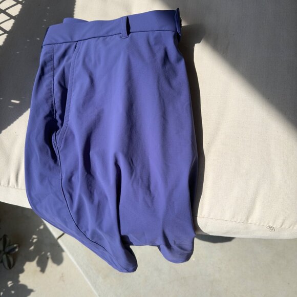 Greyson Performance Purple Golf Shorts Mens 38 10” Inseam Chino Stretch Logo - Picture 15 of 15
